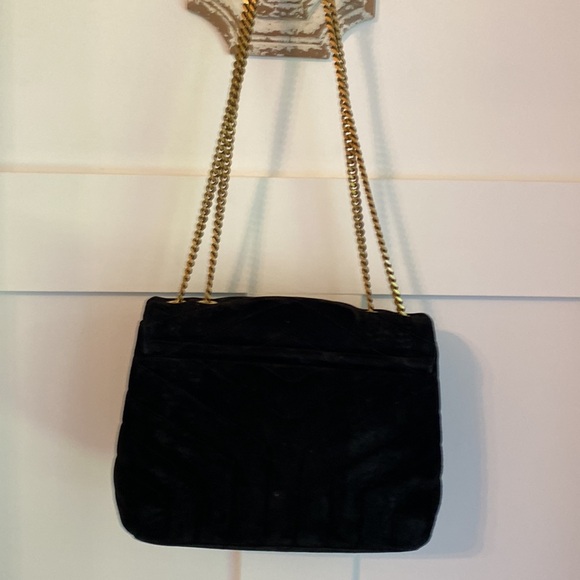 YSL Loulou bag in black suede - Picture 3 of 3